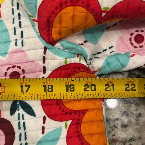 Harve Benard Vintage Floral Hippy Boho Quilted Long Jacket 6 Polyester 36” - Picture 8 of 9